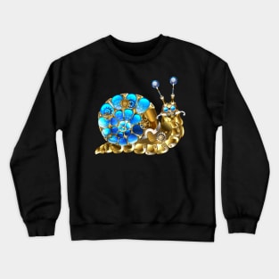 Mechanical Steampunk Snail Crewneck Sweatshirt